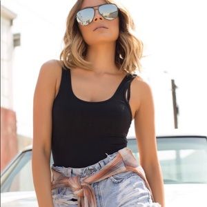 Desi x Quay high key mirrored sunglasses